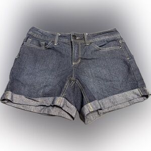 Faded Glory Dark Blue Jean Shorts